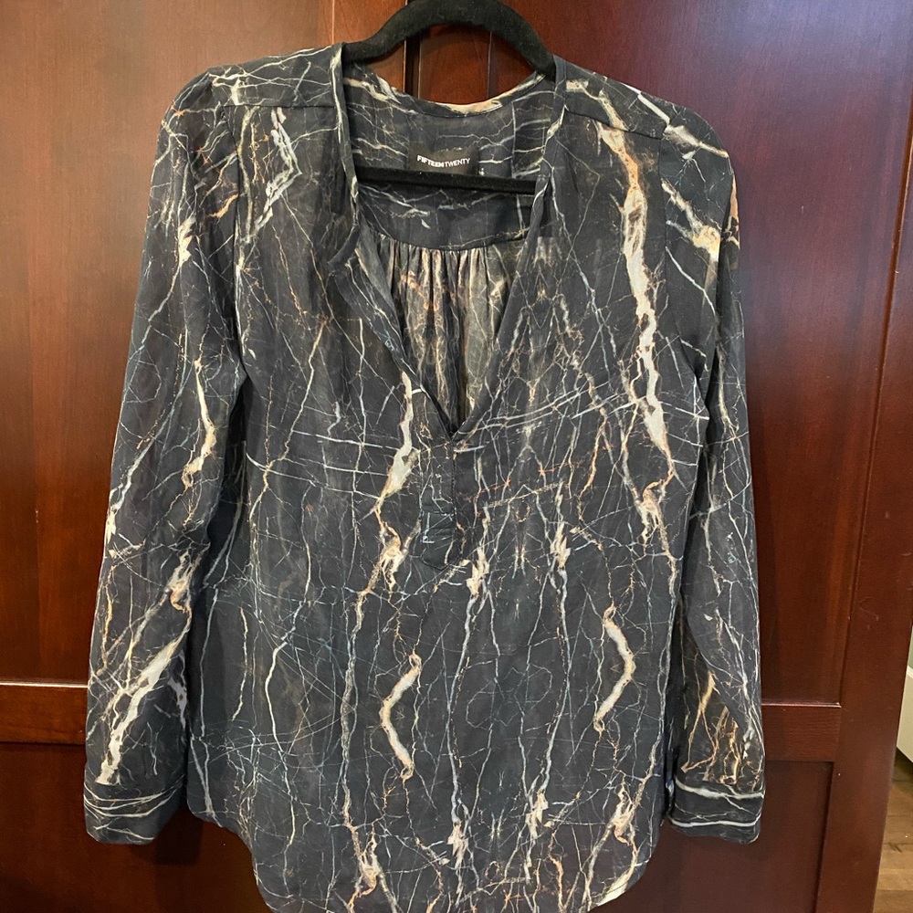 Fifteen Twenty Printed Blouse